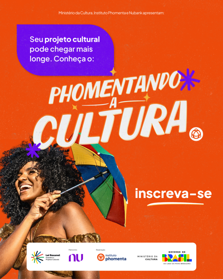 MINISTÉRIO DA CULTURA E INSTITUTO PHOMENTA ABREM AS INSCRIÇÕES PARA CRAVAVANA DA CULTURA EM 10 CIDADES DA REGIÃO NORTE E DO NORDESTE