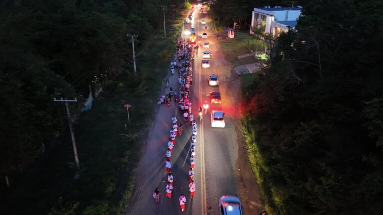 Imagem Peregrina de Nossa Senhora de Nazaré leva esperança e fé a comunidades do oeste paraense